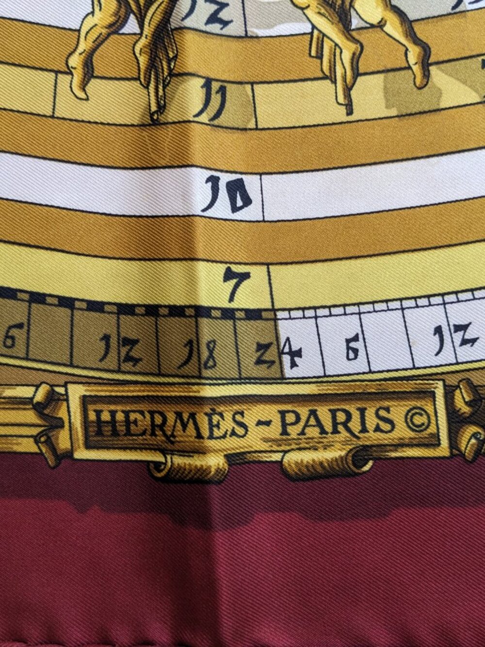 Hermes Silk Scarf - Astrologie - Dies et Hore